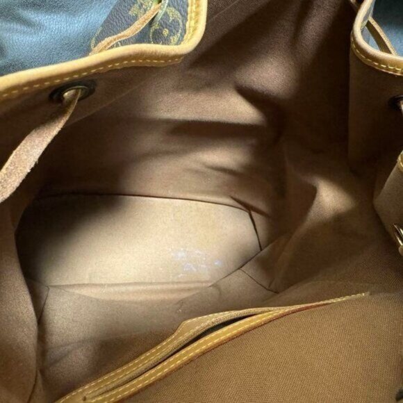 🔥EXTRA LARGE🔥 Authentic Louis Vuitton Monogram Montsouris GM Backpack Bag LV - Picture 7 of 14